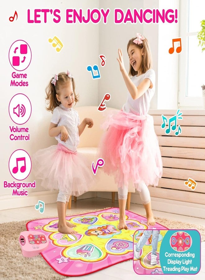 Chocozone Toys for 3-12 Year Old Kids, Electronic Dance Mat with Light-up 6-Button with 5 Game Modes, Birthday Toys for 3 4 5 6 7 8 9 10+ Year Old Boys & Girls (Without Bluetooth) - Image 3
